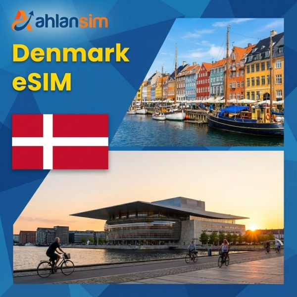 🇩🇰 Denmark eSIM – Unlimited LITE | 5 Days