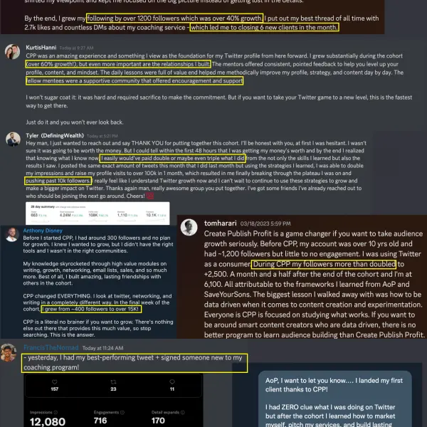 Create, Publish, Profit: 10X Your X in 30 Days (October 8th)